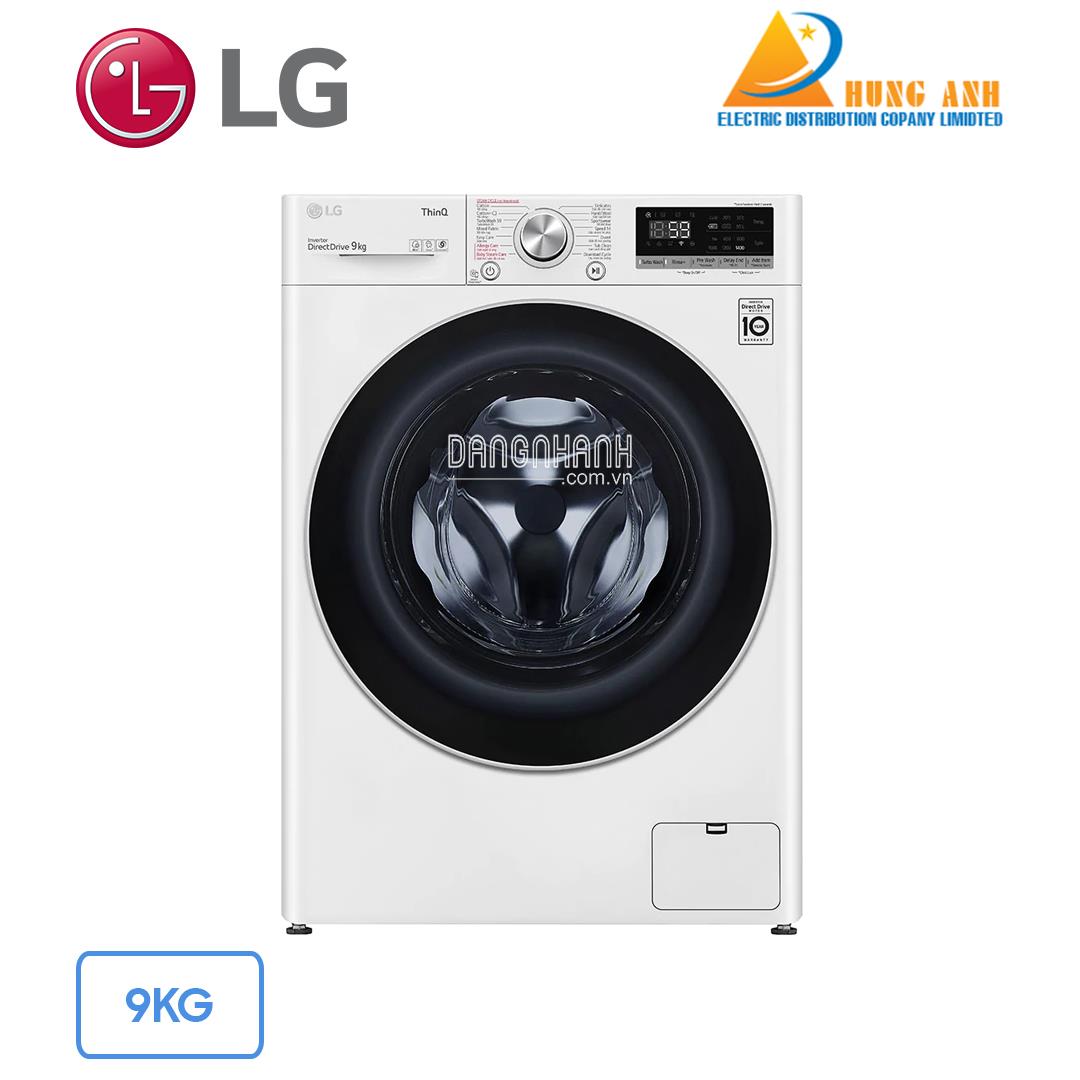 Máy giặt LG AI DD 9 kg FV1409S3W (lồng ngang)