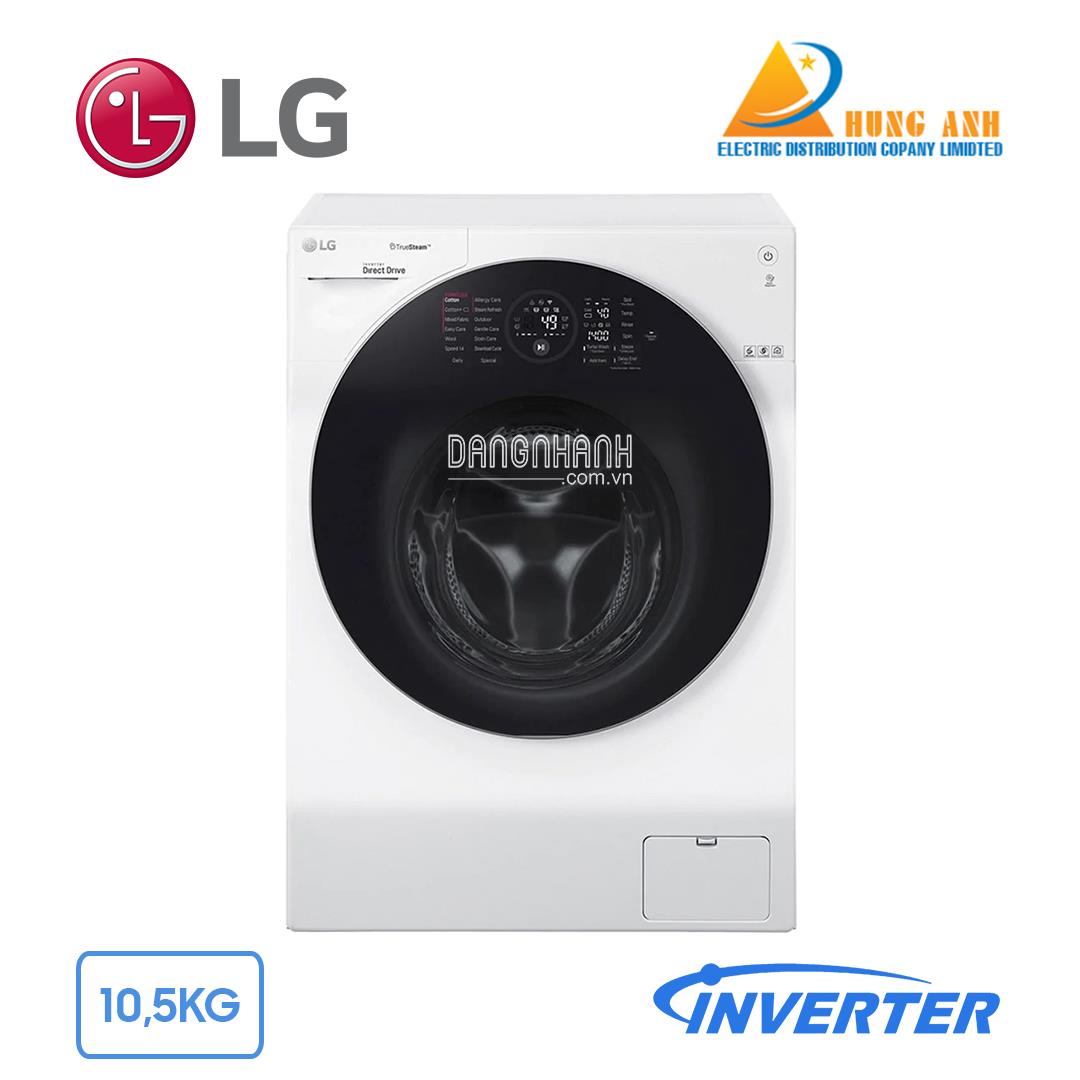 Máy giặt sấy LG Inverter 10.5 kg FG1405H3W1 (lồng ngang)