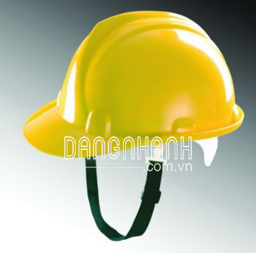 Nón bảo hộ lao động N10 Thùy Dương - vàng
