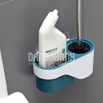 CHỔI CHÀ TOILET KÈM KHAY ĐỰNG