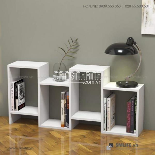 Kệ sách, kệ trang trí gỗ hiện đại Bumkins