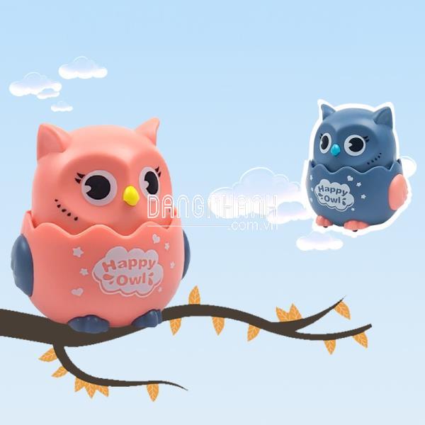 Đồ chơi chim cú chạy Happy Owl 8x6x7cm