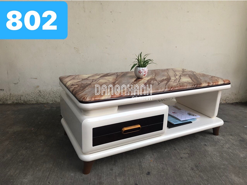 Bàn sofa mặt đá nhập M25