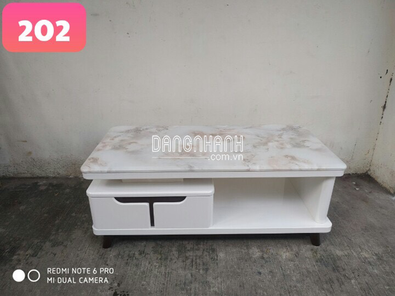 Bàn sofa mặt đá nhập M26