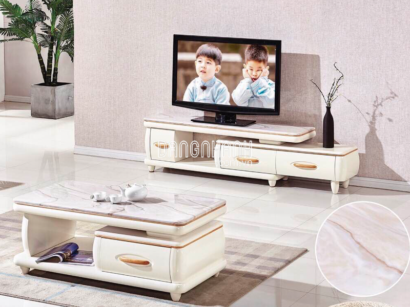 Bàn sofa mặt đá nhập M28