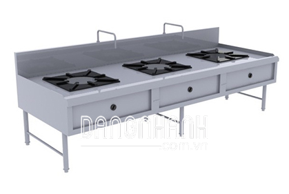Bếp hầm thấp 3 họng