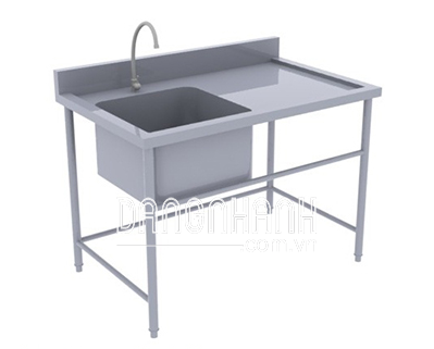 Chậu rửa 1 ô có cánh