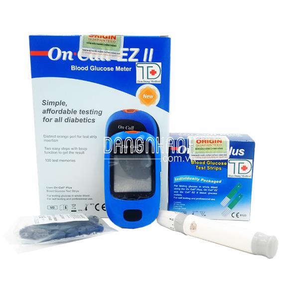 Máy đo đường huyết Oncall EZ II