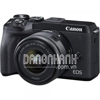 Canon EOS M6 Mark II + 15-45mm STM, Mới 100% (Chính hãng Lê Bảo Minh)