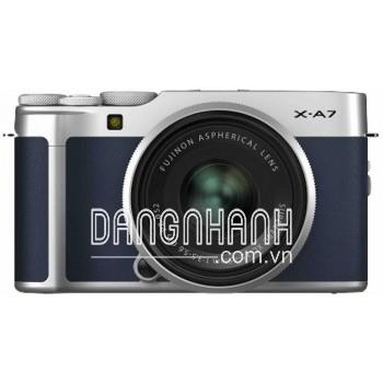 Fujifilm X-A7 + Kit 15-45mm f/3.5-5.6 OIS PZ (Navy Blue) Mới 100% (Chính Hãng)