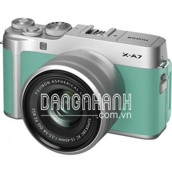 Fujifilm X-A7 + Kit 15-45mm f/3.5-5.6 OIS PZ (Màu Mint Green) Mới 100% (Chính Hãng)