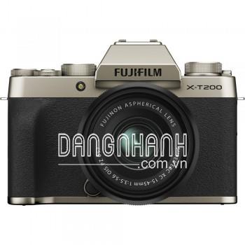 Fujifilm X-T200 + Kit 15-45mm (Màu Champagne Gold), Mới 100% (Chính hãng)