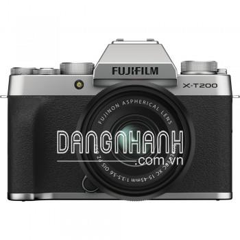 Fujifilm X-T200 + Kit 15-45mm (Màu bạc), Mới 100% (Chính hãng)