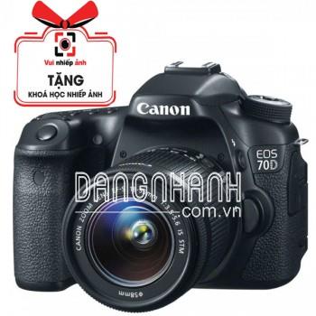 Canon 70D + 18-55mm STM, Mới 100% (Chính hãng LBM)