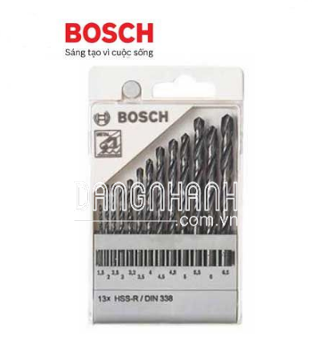 Bộ mũi khoan BOSCH HSS PointTeQ (13 Mũi, Ø 1.5 - 6.5)