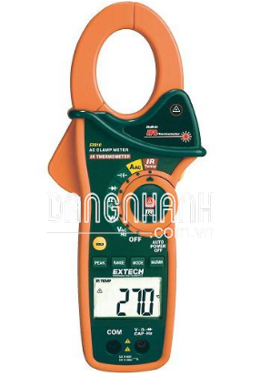 Ampe kìm AC Extech EX810, 1000A (đo nhiệt độ)