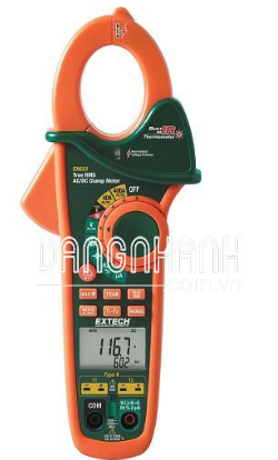 Ampe kìm AC/DC Extech EX623, 400A (True RMS đo nhiệt đô, dò điện)