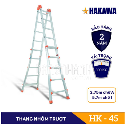 Thang nhôm trượt Hakawa HK-45(new)