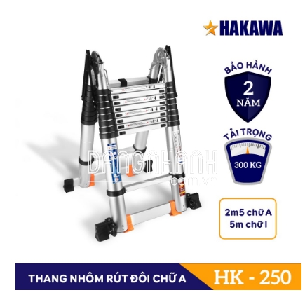 Thang Nhôm rút chữ A Hakawa HK256