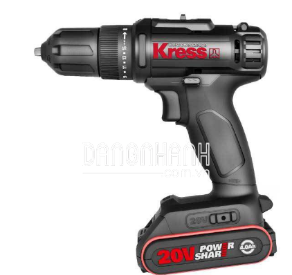 Máy khoan vặn vít dùng pin Li-ion 20V 10mm Kress KU210