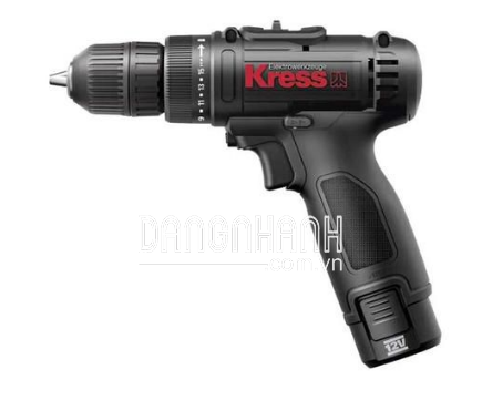 Máy khoan vặn vít dùng pin Li-ion 12V 10mm Kress KU200