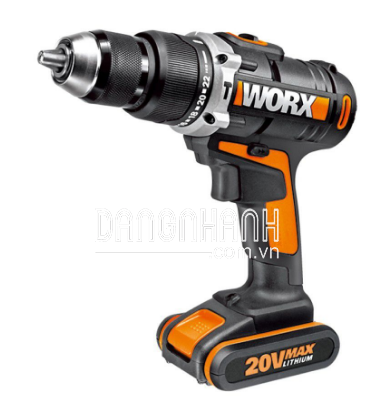 Máy khoan động lực dùng pin Li-on 20V Worx Orange WX372.1