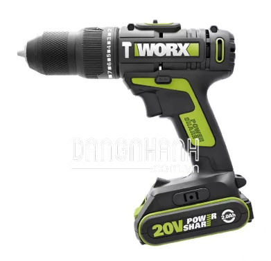 Máy khoan động lực dùng pin Li-ion 20V Worx Green WU179