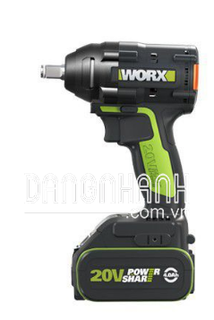 Máy siết bu lông dùng pin Li-ion 20V Worx Green WU279