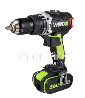 Máy khoan động lực dùng pin Li-ion 20V Worx Green WU189.2