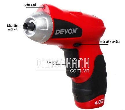 Máy vặn vít pin 4V Devon 5601- Li-4