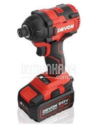 Máy vặn vít động lực 20V Devon 5733-Li-20H Túi xách/ 2 x 4.0Ah