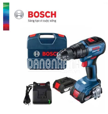 Máy khoan vặn vít pin Bosch (Set 2x2Ah) Brushless GSR 18V-50