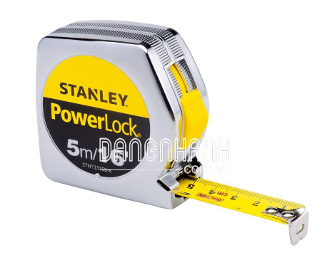 THƯỚC CUỐN THÉP POWERLOCK_16'/5M PLASTIC CASE-19mm Stanley STHT33158-8