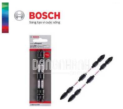 Đầu vít ngắn dòng expert bộ 2 mũi 110mm 2608522409