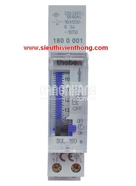 Công tắc hẹn giờ dạng cơ THEBEN SUL 180 a