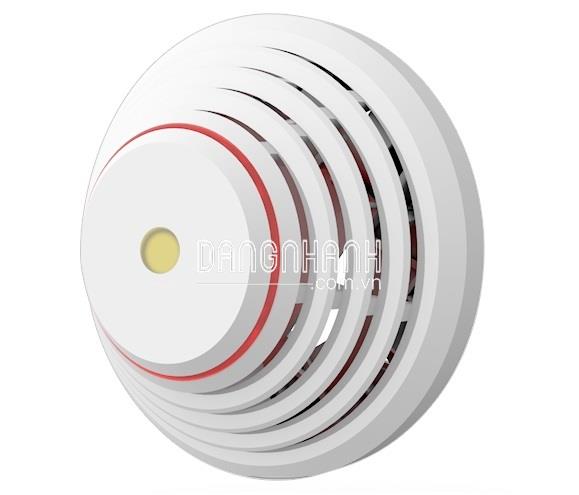 Cảm biến nhiệt và khói kết hợp có dây và còi báo động tích hợp JABLOTRON SD-283ST