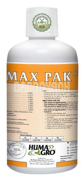  MAX PAK - Tạo Diệp Lục.