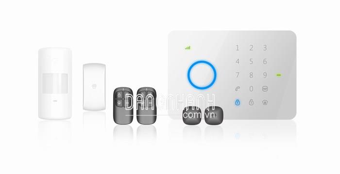 Hệ thống báo trộm không dây dùng SIM và line điện thoại CHUANGO CG-B11
