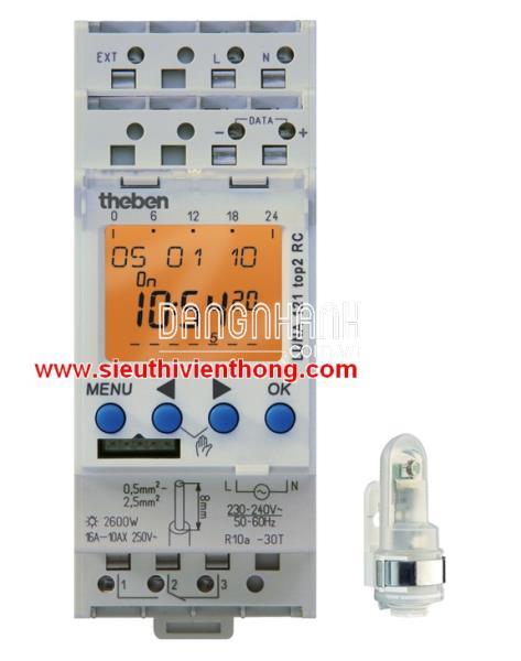 Công tắc cảm ứng ánh sáng kỹ thuật số THEBEN LUNA 121 top2 RC AL