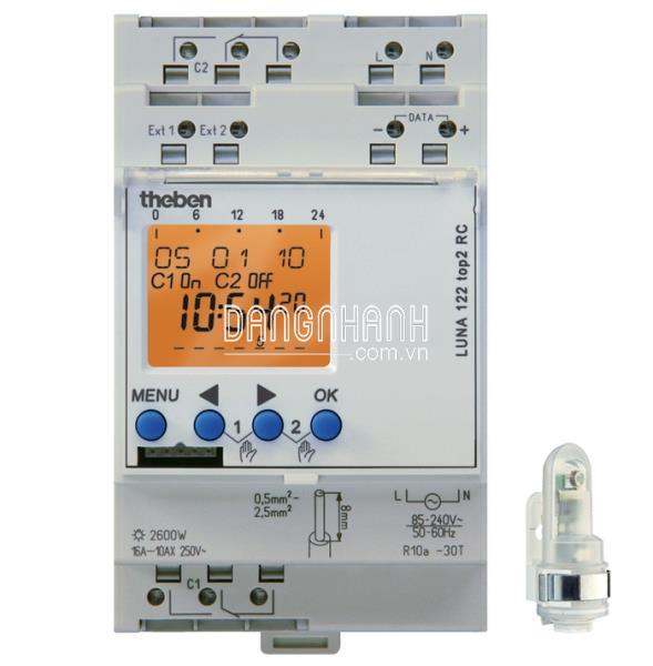 Công tắc cảm ứng ánh sáng THEBEN LUNA 122 top2 RC AL