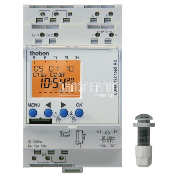 Công tắc cảm ứng ánh sáng THEBEN LUNA 122 top2 RC EL
