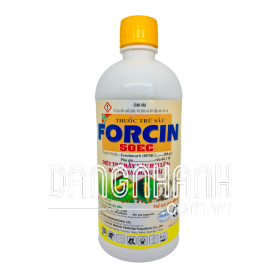 FORCIN 50EC – DIỆT TRỪ RẦY NÂU HẠI LÚA, BỌ TRĨ HẠI BÔNG VẢI