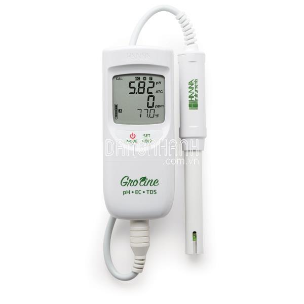 Máy Đo pH/EC/TDS/Nhiệt Độ HI9814