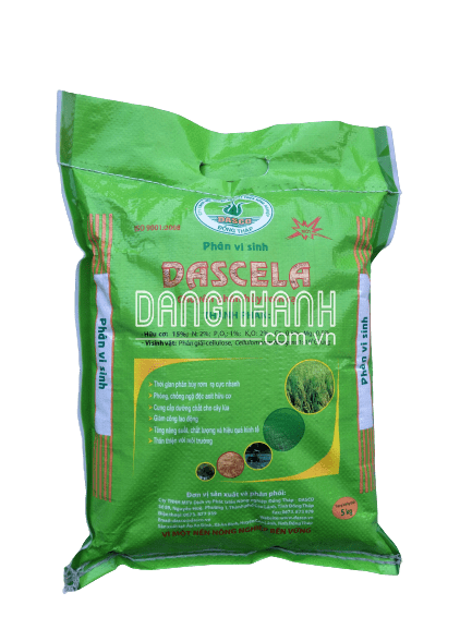 Phân hữu cơ vi sinh DASCELA (túi 5kg)