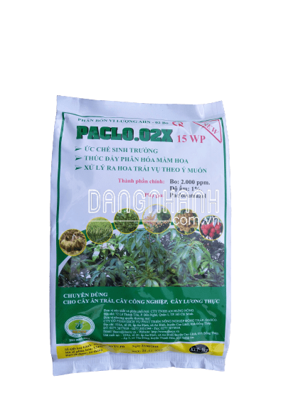 Phân bón PACLO 02X (gói 1kg)