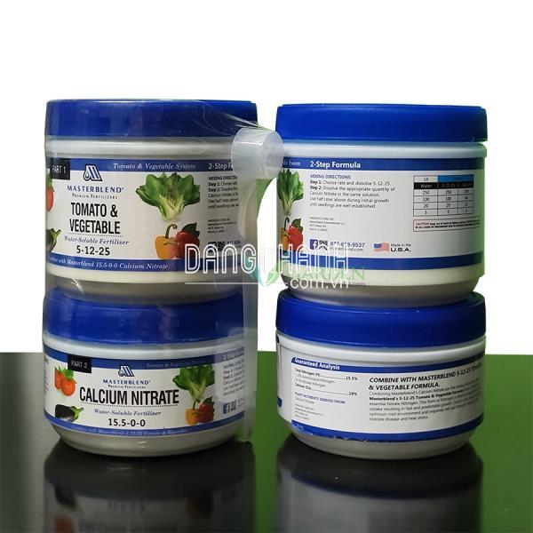 Dinh dưỡng thủy canh nhập khẩu Mỹ Masterblend ( 300lit - 800ppm)