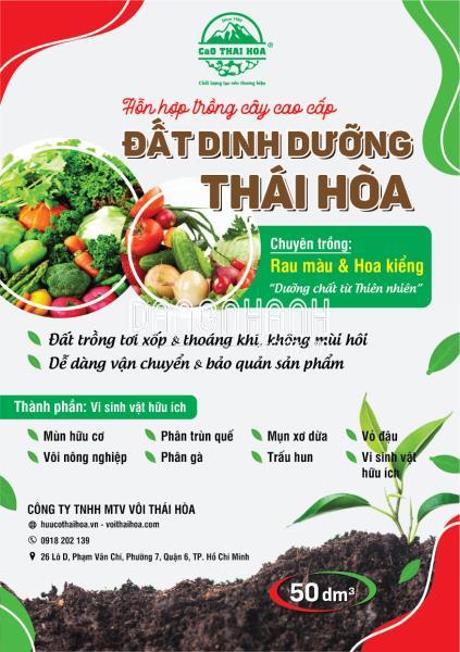 GIÁ THỂ TRỒNG CÂY ( CHUYÊN : RAU ĂN LÁ , RAU ĂN QUẢ & HOA KIỂNG )