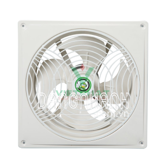 Quạt gắn tường có shutter chắn mưa, bụi bẩn