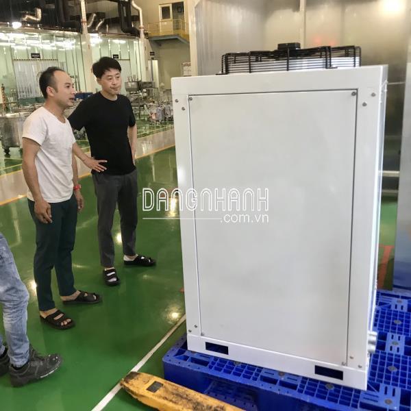 Dự án lắp đặt máy làm lạnh nước máy nghiền sơn Công ty Samwa Vina