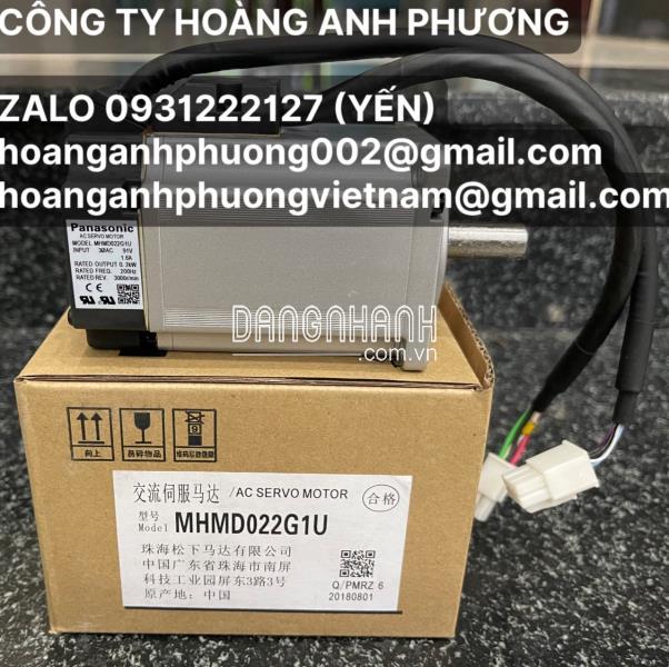 MHMD022G1U | Servo motor Panasonic giá tốt toàn quốc | Hoàng Anh Phương